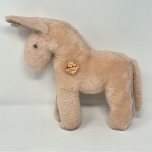 Käthe Kruse Hanne Kruse Vintage Plush Horse‎ German Stuffed Animal 12”